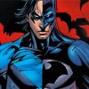 Nightwing Batman paint by numbers