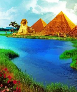 Nile River Eygpt paint by numbers