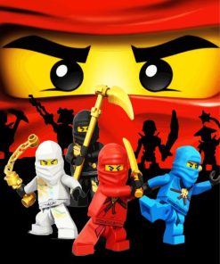 Ninjago Animation paint by number