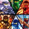 Ninjago Characters paint by number