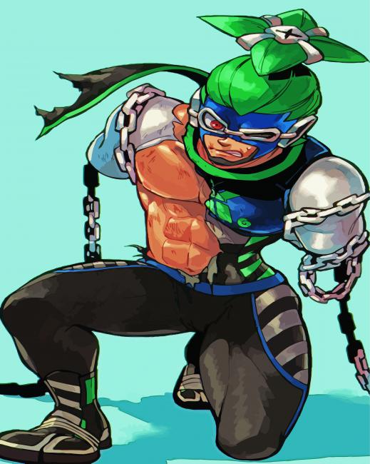 Ninjara Arms Character paint by number