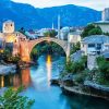 Old Bridge Mostar paint by number