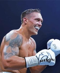 Oleksandr Usyk paint by number