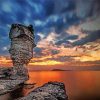 Ontario Flowerpot Island At Sunset paint by number