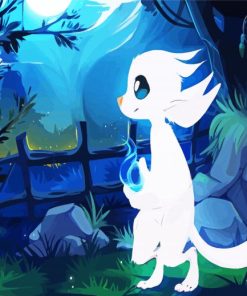 Ori Character paint by number
