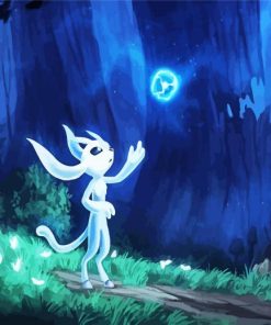 Ori Video Game paint by number