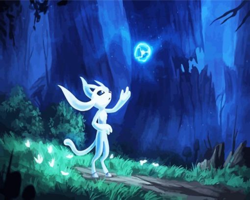 Ori Video Game paint by number