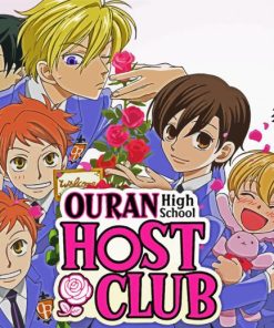 Ouran High School Host Club paint by number