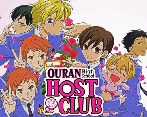 Ouran High School Host Club paint by number