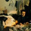 Padre Sebastiano By John Sargent paint by numbers