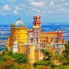 Park And National Palace Of Pena Sintra paint by numbers