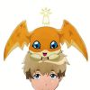 Patamon Digimon Anime paint by number