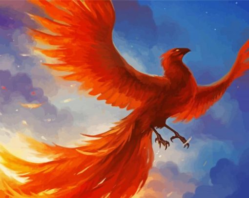 Phoenix Fawkes paint by numbers