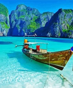 Phuket Island Thailand paint by number