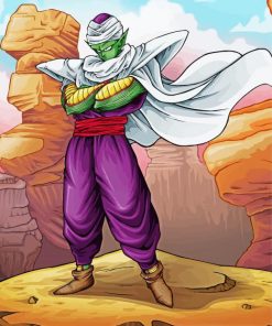 Piccolo Dragon Ball Anime paint by number