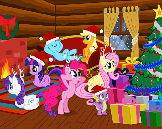 Pinkie Pie With Friends paint by number