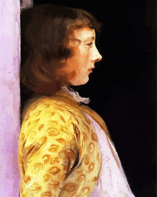 Portrait Of Dorothy Barnard paint by numbers