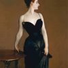 Portrait Of Madame X By John Singer Sargent paint by number