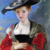 Portrait Of Susanna Lunden By Rubens paint by number