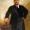 Portrait Of Theodore Roosevelt by John Singer Sargent paint by number