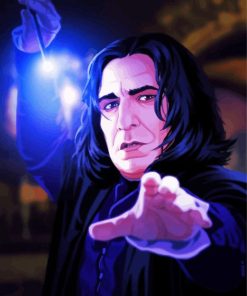 Professor Severus Snape paint by number