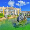Queluz National Palace Sintra paint by numbers