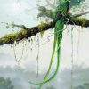 Quetzal Bird Art paint by number