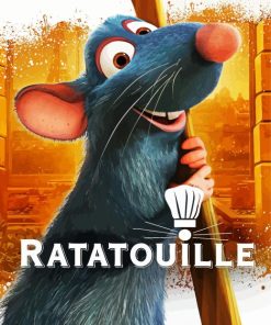 Ratatouille Disney Movie paint by number