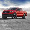 Red Ford Ranger paint by numbers