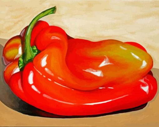Red Hot Chili Pepper paint by number