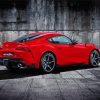 Red Toyota Supra Car paint by number