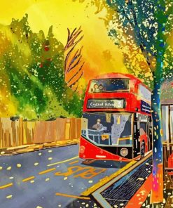 Routemaster Art paint by numbers