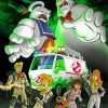 Scooby Doo And Ghostbusters paint by number