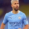 Sergio Aguero Football Sport paint by number