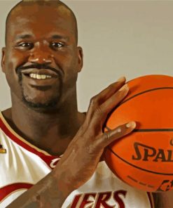 Shaquille ONeal Basketball Player paint by number