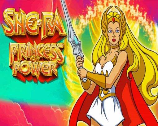 She Ra And The Princesses Of Power paint by numbers