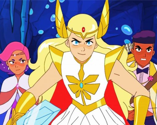 She Ra And The Princess Of Power Anime paint by numbers