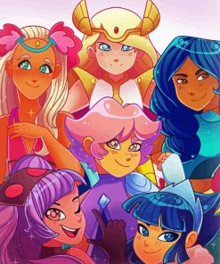 Shera And The Princess Of Power paint by numbers