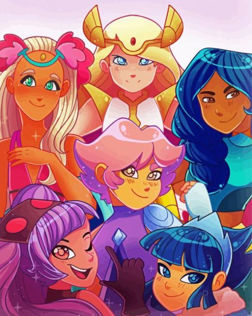 Shera And The Princess Of Power paint by numbers
