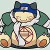 Snorlax Naruto paint by number