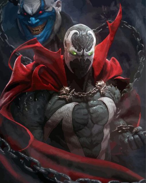 Spawn Character paint by number