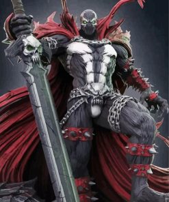 Spawn With Sword paint by number