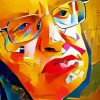 Stephen Hawking Art paint by number