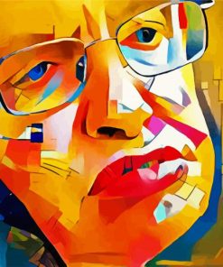 Stephen Hawking Art paint by number