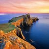 Sunset At Shetland Islands paint by numbers
