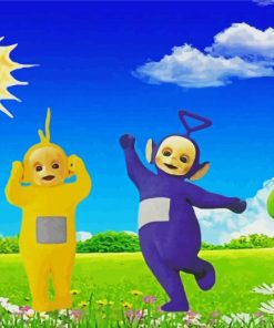 Teletubbies Animation paint by numbers
