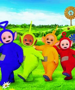 Teletubbies Babies paint by numbers