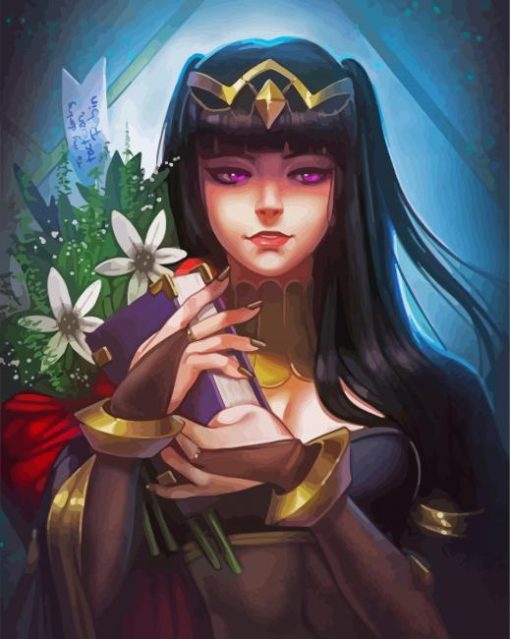 Tharja paint by number