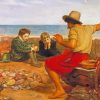 The Boyhood Of Raleigh By John Everett Millais paint by number