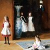 The Daughters Of Edward Darley By Sargent paint by numbers